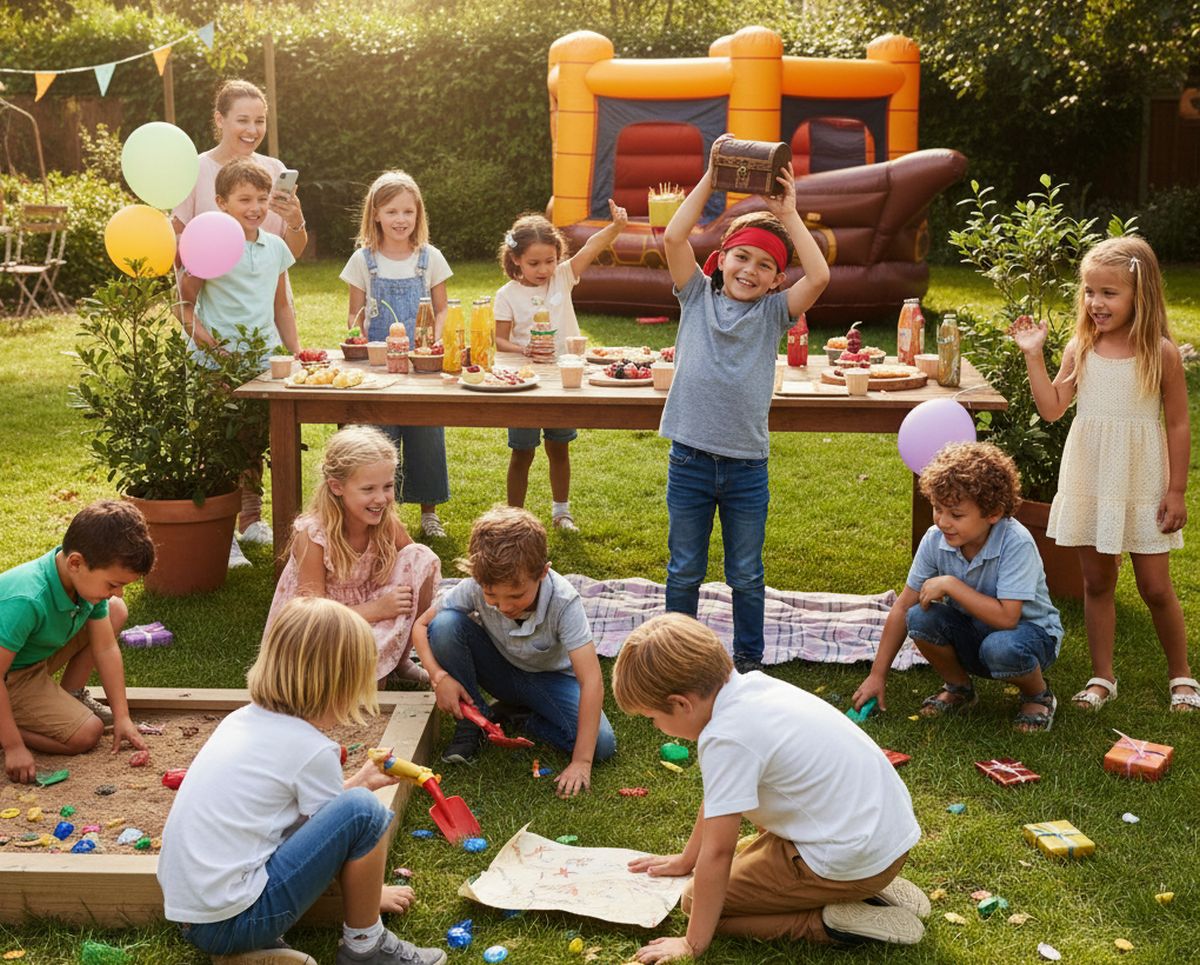 Concevoir un scénario captivant de chasse au trésor pour le bonheur des enfants